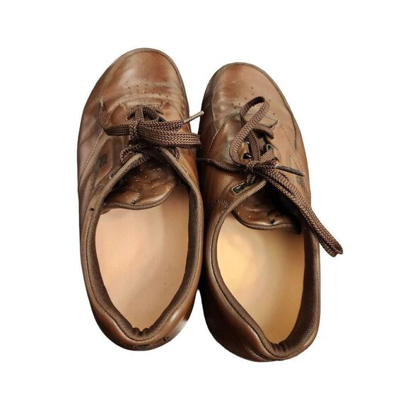 SAS TRIPAD 'TIME OUT' Lace-Up mens 11 WW oxford mulch brown shoes arch support - Picture 8 of 8